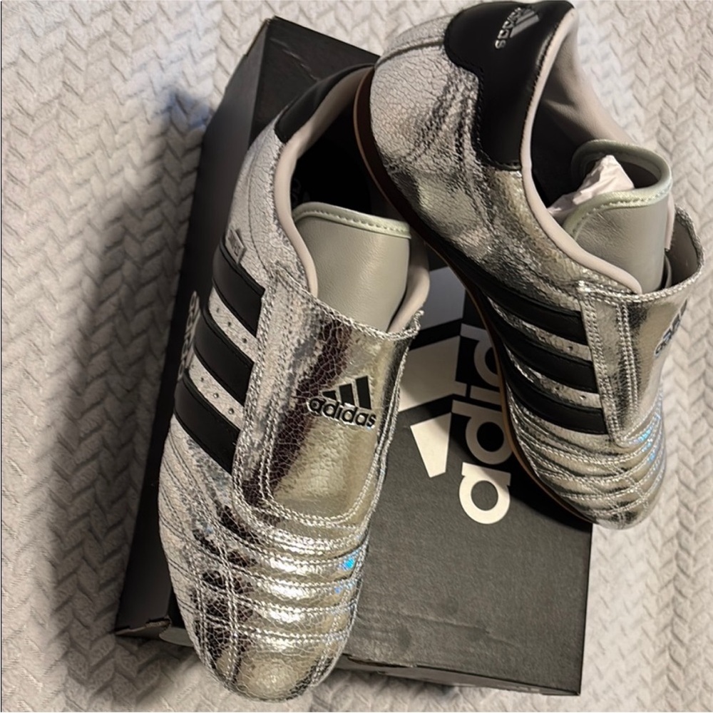 Adidas Taekwondo Women in Silver and Black